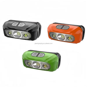Multi color LED <b>Rechargeable</b> Headlamp Motion Sensor Waterproof Headlight Portable Clip on Head <b>Torch</b> for Outdoor Camping Fishing - Product Image 1