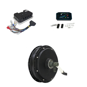 มอเตอร์มอเตอร์ไซค์ประสิทธิภาพสูง QS205 3000W 50H V3I มอเตอร์ Fardriver 72450 พร้อมคอนโทรลเลอร์ BLDC สภาพใหม่ พร้อมมาตรวัดความเร็ว - Product Image 1