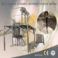 JOSTON Machine électrique de concentration à ultrasons pour micro-ondes pour l'extraction d'huile pour les huiles aromatiques alimentaires de poisson feuille avec pompe