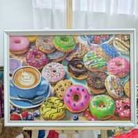 Puzzles en carton gris personnalisés, 1000 pièces, jouet éducatif DIY, soulagement du stress, coins carrés, logo personnalisé