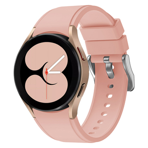 Officiel Bracelet En Silicone Pour Samsung <span class=keywords><strong>Galaxy</strong></span> <span class=keywords><strong>Watch4</strong></span> 40 44mm/Classique 42 <span class=keywords><strong>46mm</strong></span> Bracelet Rapide Fit Remplacement Smart Bande Ceinture Montre 4 - Product Image 1