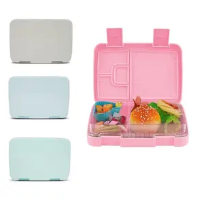 Food Grade Smart Hoge Kwaliteit Plastic Lunchbox Voor Kinderen Snack Doos Kleine Size Bento Box Duurzaam