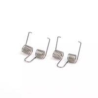 Pince à ressort en acier inoxydable nickelé de type bobine, à usage industriel, pour tube LED