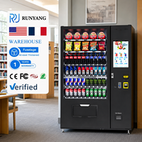 Máquinas Expendedoras Inteligentes Automáticas Personalizadas RUNYANG para Artículos al por Menor, Máquina Expendedora de Aperitivos para Alimentos y Bebidas