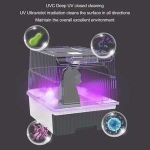 Automatic Cleaning Square <b>Cat</b> <b>Litter</b> Basin with 65L Capacity Plastic Material - Product Image 3