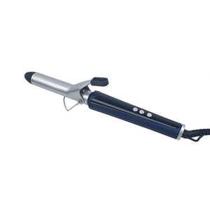 Fer à friser en céramique de <span class=keywords><strong>25</strong></span> <span class=keywords><strong>mm</strong></span> à température réglable, affichage LED, chauffage électrique PTC, pinces - Product Image 2
