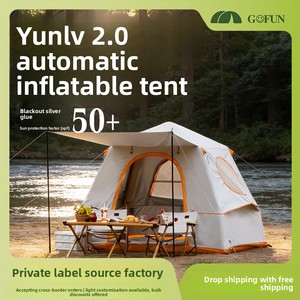 Carpa <span class=keywords><strong>GOFUN</strong></span> Cloud Travel de Inflado Rápido en 2 Minutos, de Tela Oxford para las Cuatro Estaciones, Aprobada por Influencers, Autoinflable 3D Todo en Uno - Product Image 2