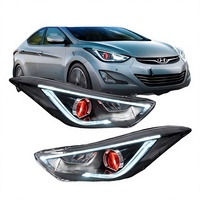 Phares LED modifiés 36W 36V pour modèles Elantra 2010-2015 avec clignotants