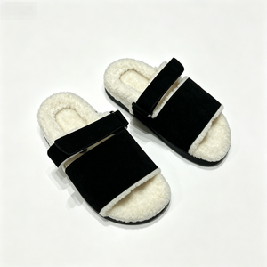 Sandalias de invierno de felpa para mujer, zapatos de mujer, chaussures femme, pantuflas, zapatos de mujer, sandalias para mujer - Product Image 2