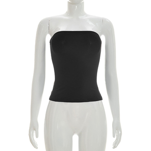 Viviblook Y26TP167 Top Casual de Verano para Mujer, Nuevo Top Transparente con Tirantes y Cintura Ajustada para Damas - Product Image 5