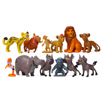 HY 2026 Vente chaude Figurine d'action en PVC Simba le roi lion 9 pièces/ensemble 5-9cm Figurine de Simba Poupée Figurine du roi lion Jouet