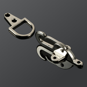 Metal Airplane Buckle 8.0Mm Silver <b>Clip</b> Buckle For Garment Bag Accessories Durable - Product Image 1