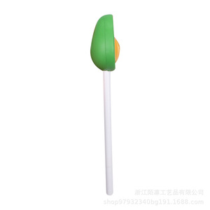 Avocado Pen PU Foam Slow <b>Rebound</b> Plastic Portable Promotional Gift - Product Image 5