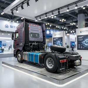 Camion tracteur SINOTRUK HOWO TH7 4X2 540HP, norme d'émission nationale VI, tête de remorque diesel robuste pour le transport logistique de conteneurs - Product Image 2