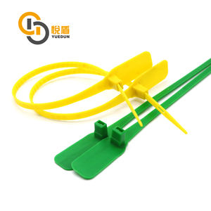 Etiqueta de Seguridad de Plástico Desechable de Alta Seguridad con Logotipo Personalizado, Diseñada para <span class=keywords><strong>Ropa</strong></span>, Sello de Seguridad Autoblocante de 400 mm de Longitud - Product Image 3