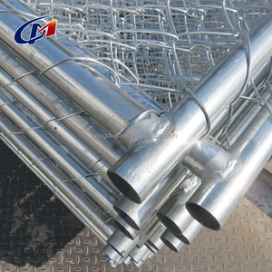 Bán chạy nhất 3mm <span class=keywords><strong>4mm</strong></span> nhúng nóng mạ kẽm Chuỗi liên kết hàng rào tạm thời với chân xây dựng trang web sử dụng - Product Image 3