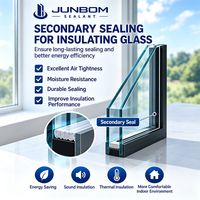 JUNBOM 9800 Mastic silicone structurel résistant au vieillissement pour vitrage de fenêtres, emballage personnalisé, durcissement neutre, résistant aux UV, OEM