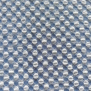 Nhà Máy Bán Hàng Trực Tiếp Đàn Hồi Tự Làm Nylon/ Jacquard Bong Bóng Lưới Thoáng Khí Trọng Lượng Nhẹ Ren Vải Đầy Đủ Chiều Rộng Cho Đám Cưới - Product Image 3