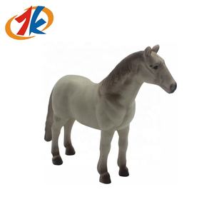 Cavallo giocattolo con Figure animali statuette giocattoli promozionali con Logo personalizzato novità Figure per bambini Unisex Montessori educativi - Product Image 1