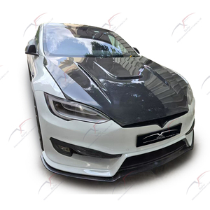 Nuevo Kit <span class=keywords><strong>de</strong></span> Carrocería para <span class=keywords><strong>Tesla</strong></span> Model S, Mejora <span class=keywords><strong>de</strong></span> Fibra <span class=keywords><strong>de</strong></span> <span class=keywords><strong>Carbono</strong></span>, Cubierta del <span class=keywords><strong>Motor</strong></span>, Accesorios Modificados - Product Image 3