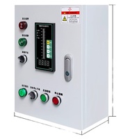 Boîtier de contrôle automatique du niveau d'eau en acier inoxydable pour réservoir d'eau incendie, avec affichage du niveau de liquide, alarme, moniteur et système de contrôle de pompe