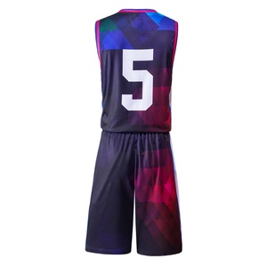 Best selling best cheap reversible sublimation basketball uniforms design - Product Image 4