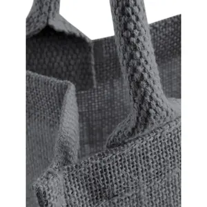 Borsa tote midi in iuta, merchandising sostenibile - Product Image 3