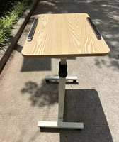 Meilleur prix abordable Table de chevet mobile réglable avec roulettes pour lit d'hôpital et de soins infirmiers