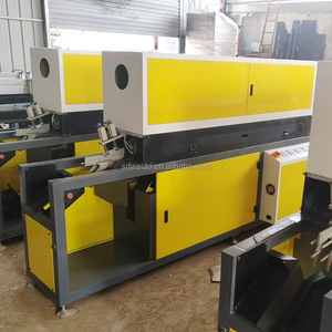 Machine automatique de nettoyage de tuyaux en PP et de découpe de bobines de fil usagé pour l'industrie des sacs tissés - Product Image 2