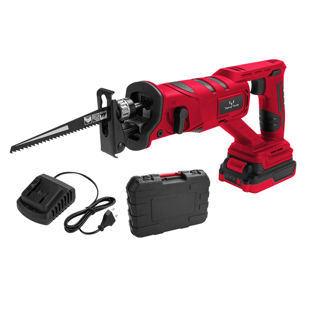 Professional 18V 20V Lithium Battery Powered Portable Brushless Orbital Reciprocating Saw Cordless for Wood Metal Cutting