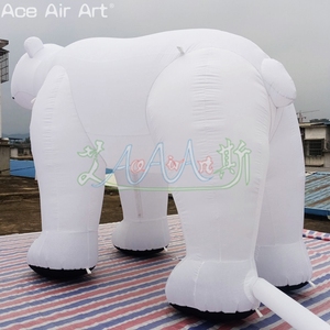 Ours polaire géant gonflable personnalisé Animal de l'Arctique publicitaire gonflable pour événements, promotions et décoration de <span class=keywords><strong>vacances</strong></span> - Product Image 3