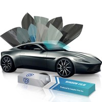 Sun panas otomotif kontrol VLT 2Mil keramik Solar jendela mobil Film warna perlindungan UV Auto Tint Film windows Film