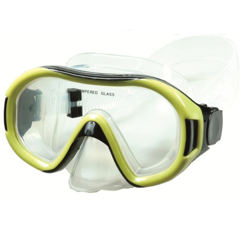 New fashion Design Tempered Glass Waterproof Diving Mask Swimming Snorkel Goggles with Wide-field Diving Goggles for Water Sport