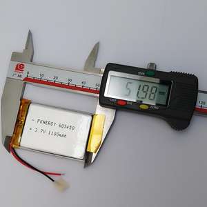 נטענת גמיש 603450 lipo סוללה גבוהה קיבולת גבוהה פריקה שיעור lipo סוללה - Product Image 3