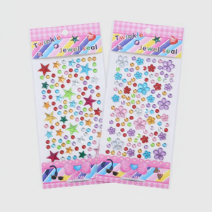 Adesivo di cristallo epossidico con faccia gioiello 3D Sticker gioiello decorativo TY1 - Product Image 1