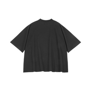 เสื้อยืดทรงบ็อกซี่ขนาดใหญ่พิเศษ คุณภาพสูง 300gsm ผ้าฝ้ายทอ 100% ไหล่ตก ทรงโอเวอร์ไซส์ หนักแน่น คอกลม สั่งทำพิเศษสำหรับผู้ชายทั่วไป - Product Image 6