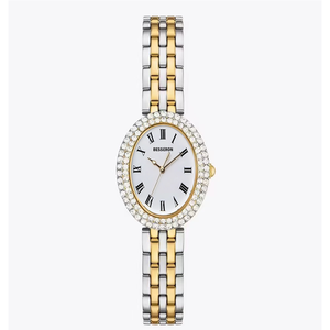 Reloj de Pulsera para Mujer de Acero Inoxidable 304L con Resistencia al Agua de 5 ATM y Cierre de Hebilla, Movimiento de Cuarzo, Ideal para Uso Diario - Product Image 1