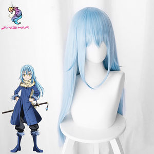 Ainiz светло-голубой длинный синтетический японский мультфильм в тот раз, когда я получил восстановление как Лизун ролевой римуру Tempest косплей парик - Product Image 3