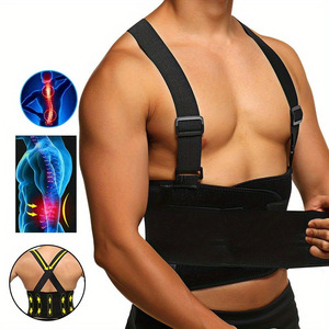 Wholesale <b>Back</b> <b>Brace</b> Lower Lumbar Support for Heavy Lifting - Belt Adjustable Workout Waist Pain Relief - Product Image 5