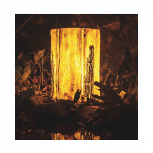 Luz LED con forma de tronco de árbol 3D, personalizada, IP65, de resina y fibra de vidrio, iluminación exterior para jardín, para decoraciones navideñas. - Product Image 1