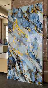 壁シート<span class=keywords><strong>PVC</strong></span>パネル高品質様々な色UV大理石ボード - Product Image 4