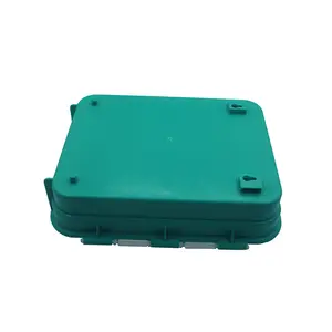 Boîte de premiers soins portable vide OSHA ANSI trousse de premiers soins Portable 2 couches boîte de rangement d'urgence transparente avec poignée