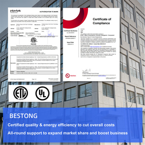 <span class=keywords><strong>Réfrigérateur</strong></span> vitrine à <span class=keywords><strong>porte</strong></span> vitrée ventilée pour restaurant avec récupération rapide de la température pour cuisine professionnelle de restaurant - Product Image 6