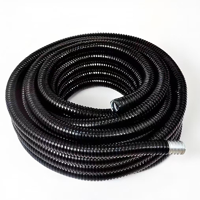 PVC Coated Liquid Tight Galvanized GI Stainless Steel Flexible Metal Conduit PE Metallic Electrical Pipe Coated Stainless Steel