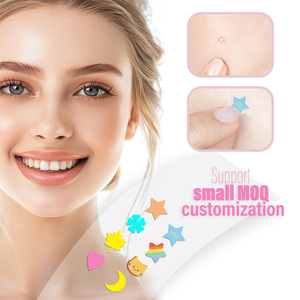 Patchs pour boutons en forme d'étoile autocollant miracle transparent pour l'acné label privé patch pour boutons d'acné hydrocolloïde pour la peau - Product Image 6