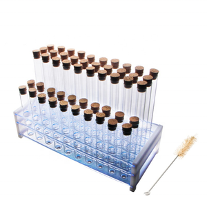 Tiandi Lab 50ml Glas mit rundem Boden für Reagenzglas mit Rand 25x150mm Größe - Product Image 4