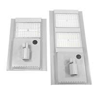 Lampadaire Solaire LED Extérieur en Aluminium Pur IP65 Étanche avec Batterie LiFePO4 et Contrôleur MPPT, Garantie 3 Ans