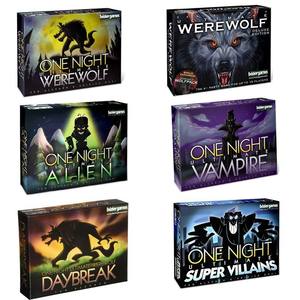 Modèle de jeu de société sur le thème des animaux gravé en version anglaise One Night Ultimate Werewolf Christmas Edition - Product Image 2
