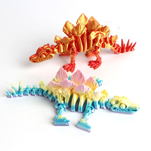 Esqueleto de Dinosaurio Triceratops Rex del Jurásico Impreso en 3D Hecho a Mano, Adornos de Plástico Unisex, Novedosos Juguetes de Broma, PP TOYS - Product Image 5