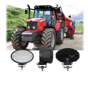 Máquina agrícola 80W <span class=keywords><strong>LED</strong></span> Luz DE TRABAJO 6,5 pulgadas Oval Flood Beam <span class=keywords><strong>LED</strong></span> Lámpara de trabajo para camión Tractor ECE R10 - Product Image 4